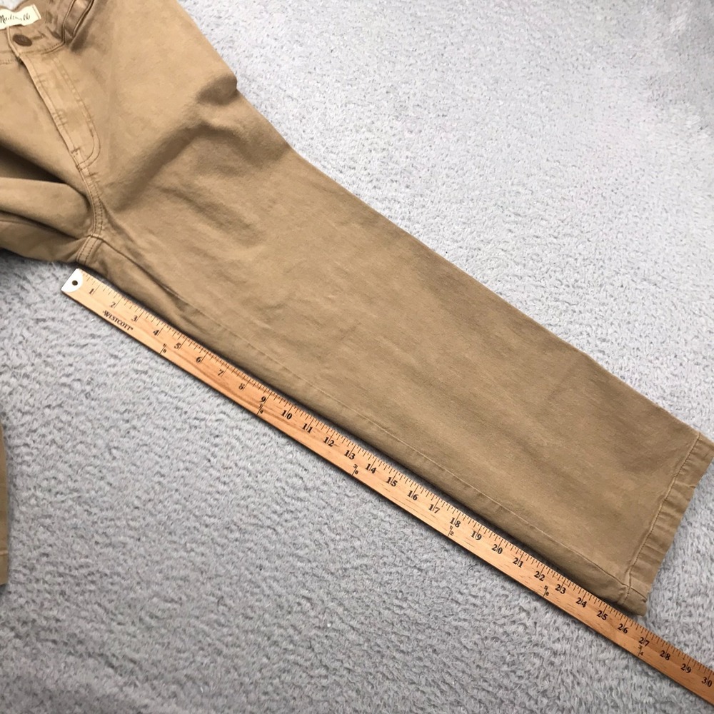 Madewell Emmett Wide Leg Jeans Womens 26‎ Brown High Waist Welt Pocket Denim - Picture 9 of 12